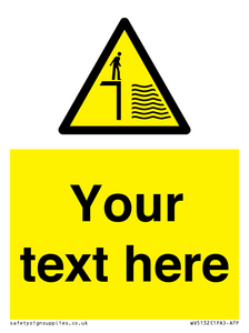 Custom Deep Water Sign